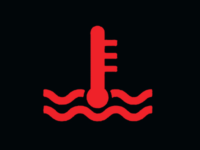 Engine Coolant Temperature Warning Light
